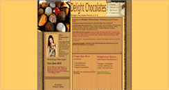 Desktop Screenshot of delightchocolates.com